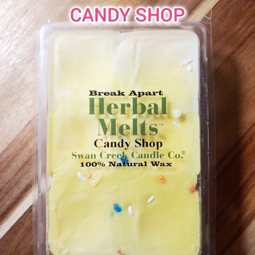 SWAN CREEK CANDLE CO. Break Apart (6) Herbal Melts 100% Natural Wax 5.25 oz NWT